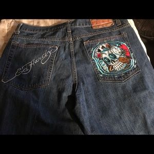 Ed Hardy Designer Jeans.  Good condition.